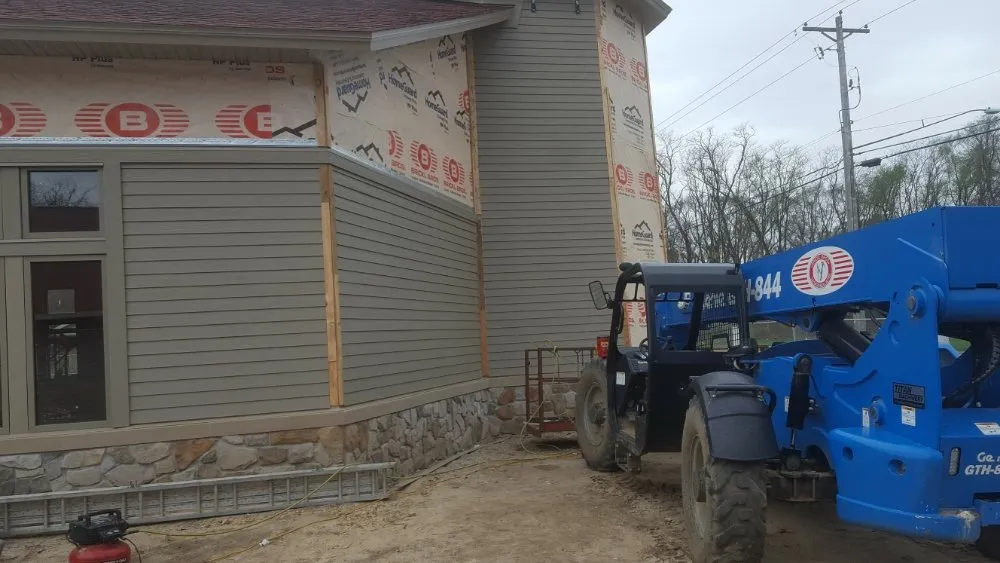 Slide of Interior and Exterior Construction