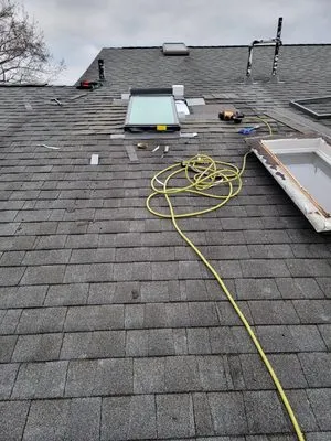 Interior and Exterior Construction Logo