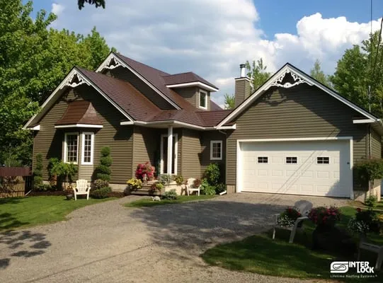 Slide of Interlock Metal Roofing - New York