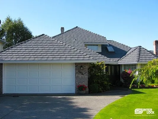 Slide of Interlock Metal Roofing