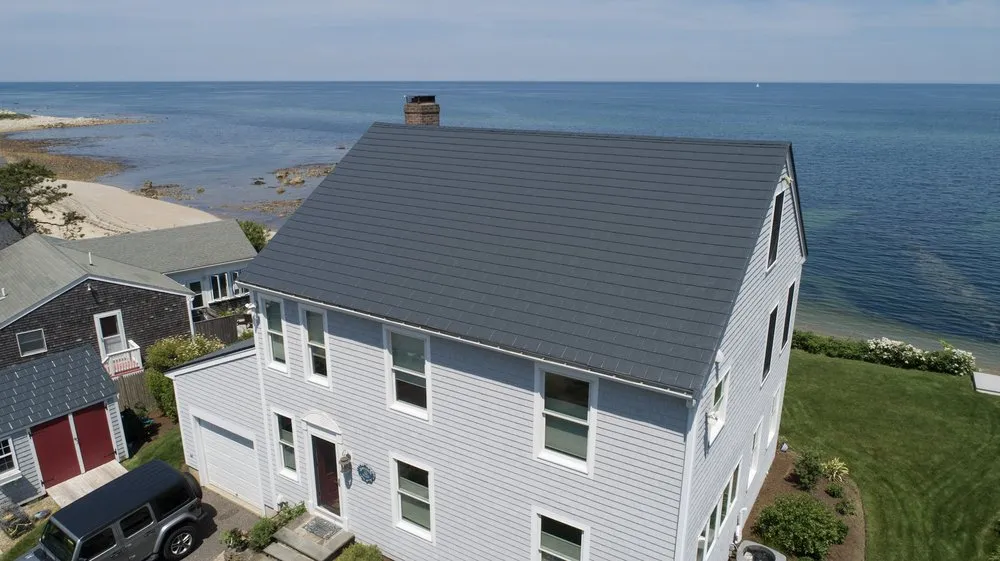 Slide of Interlock Metal Roofing