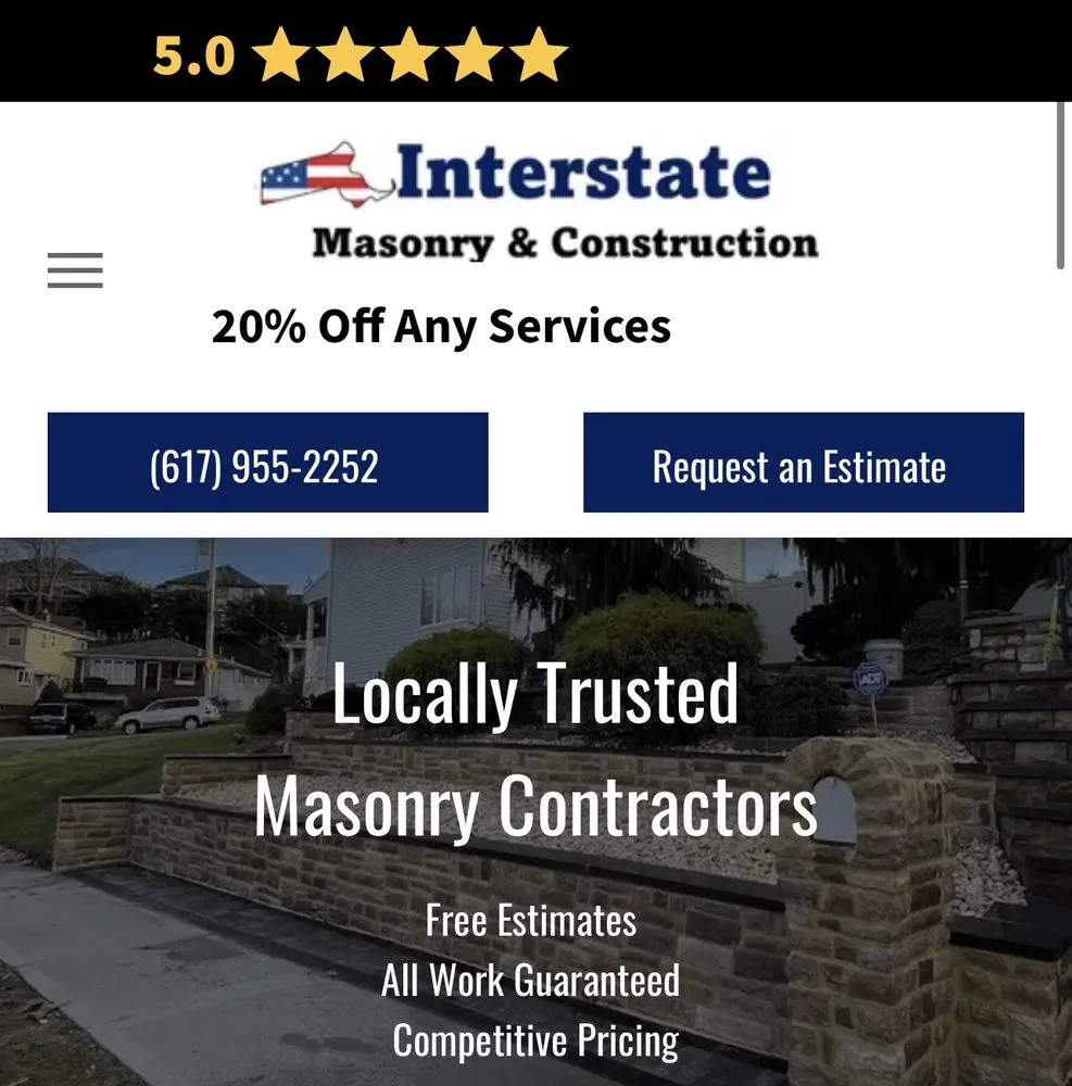 Slide of Interstate Masonry & Construction