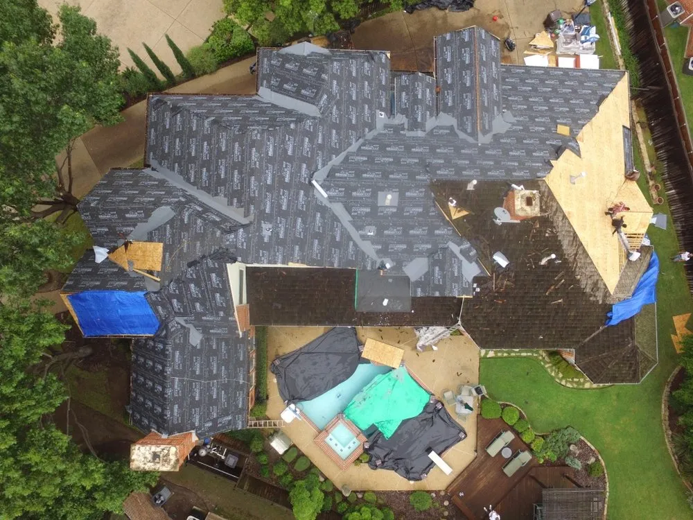 Slide of Interstate Roofing Company