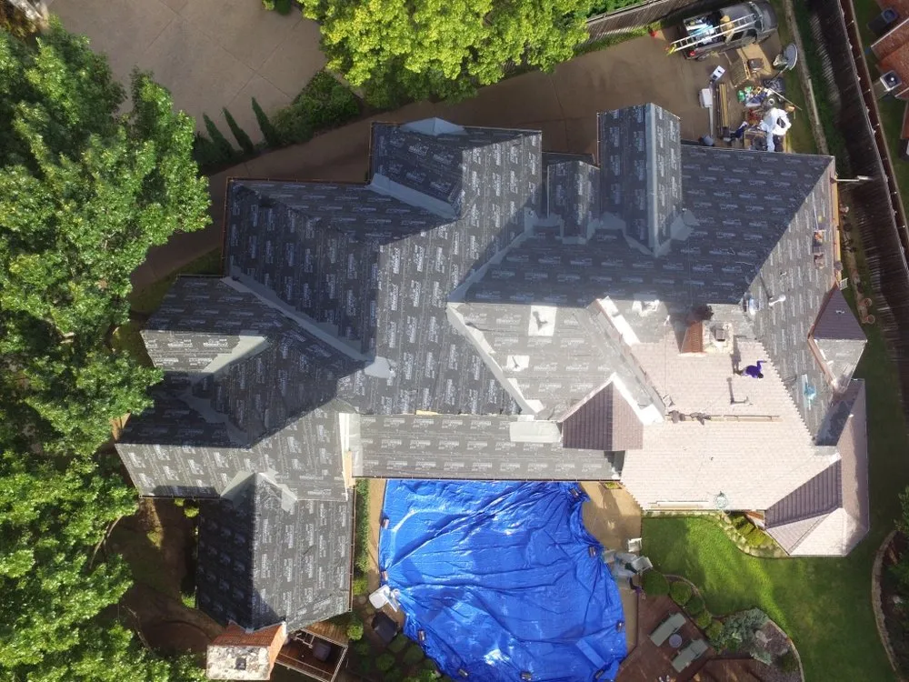 Slide of Interstate Roofing Company