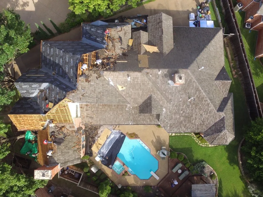 Slide of Interstate Roofing Company