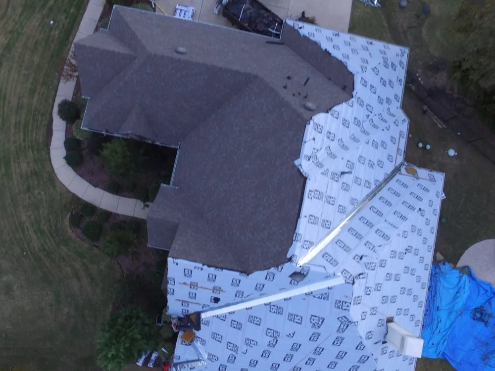 Slide of Interstate Roofing Company