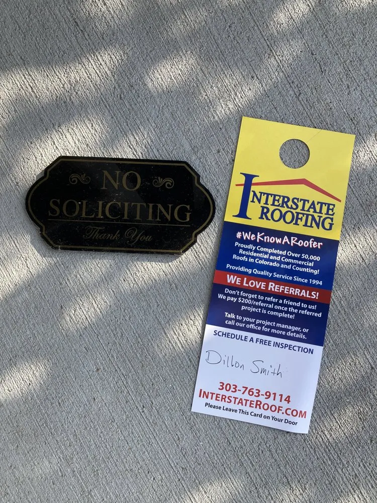 Slide of Interstate Roofing