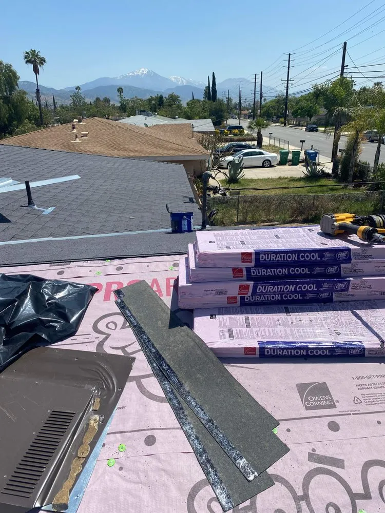 Slide of IOS Roofing