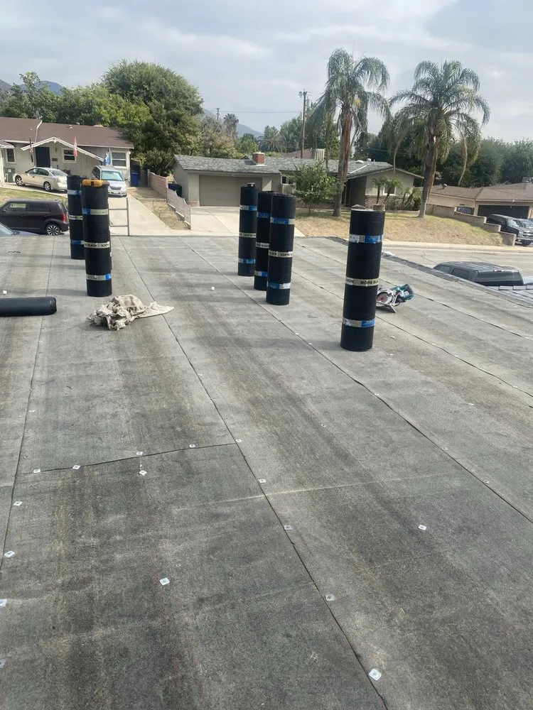 Slide of IOS Roofing