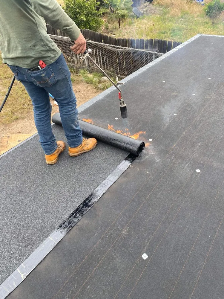 Slide of IOS Roofing