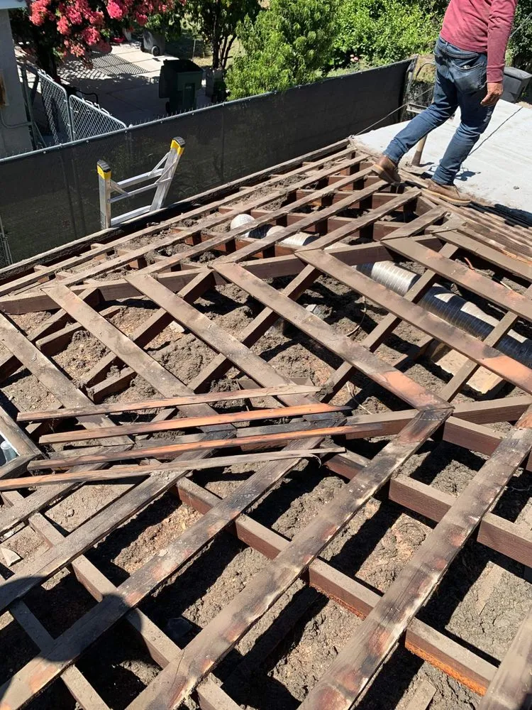 Slide of IOS Roofing