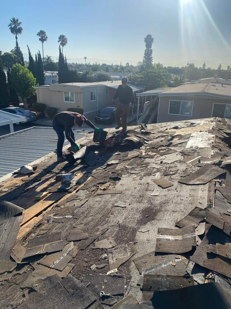 Slide of IOS Roofing