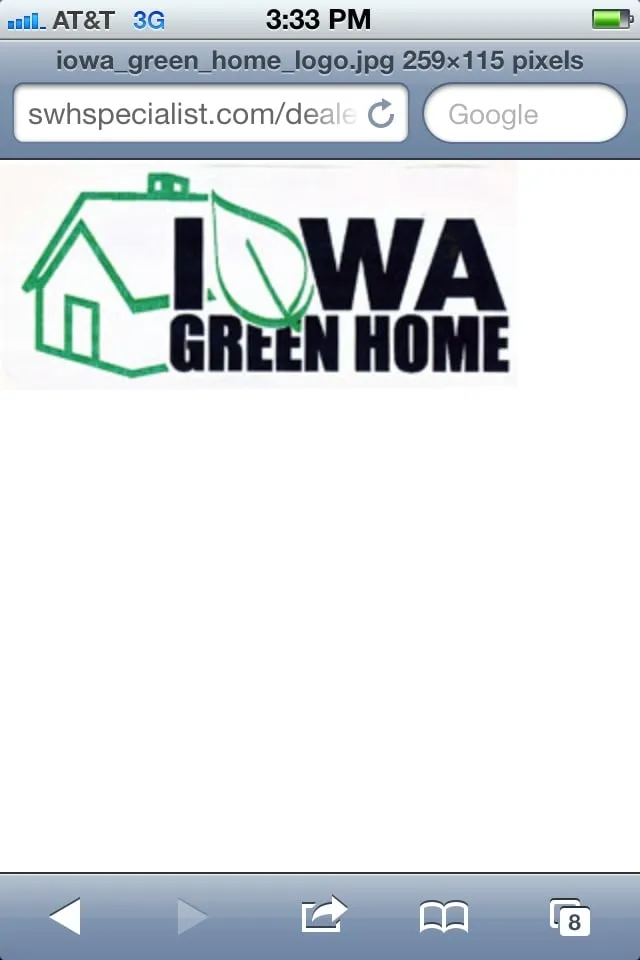 Slide of Iowa Green Home