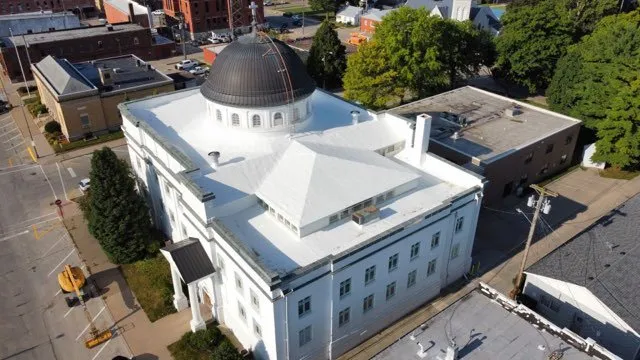 Slide of Iowa Roof Coatings