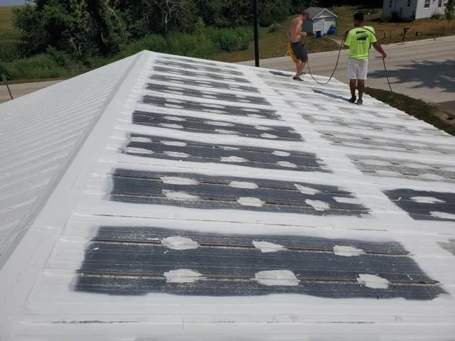 Slide of Iowa Roof Coatings