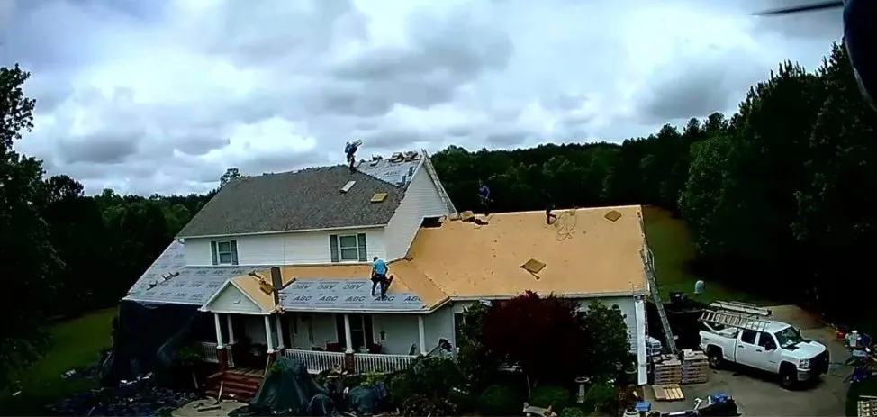 Slide of Iredell Roofing