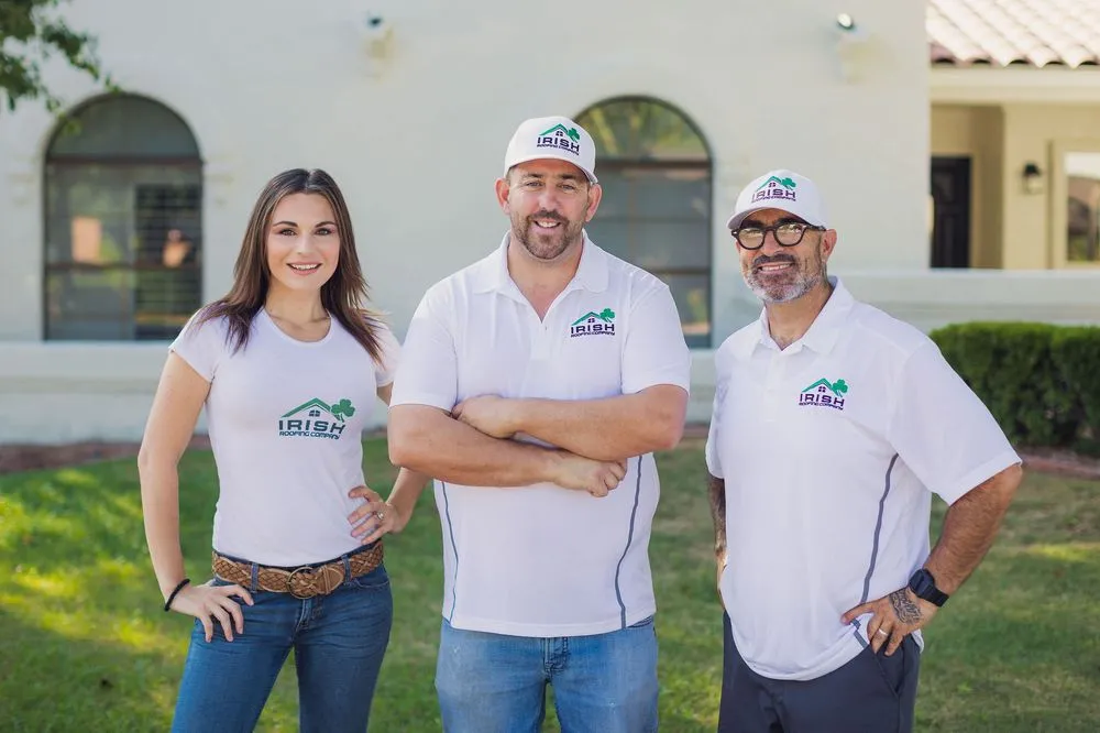 Slide of Irish Roofing Company