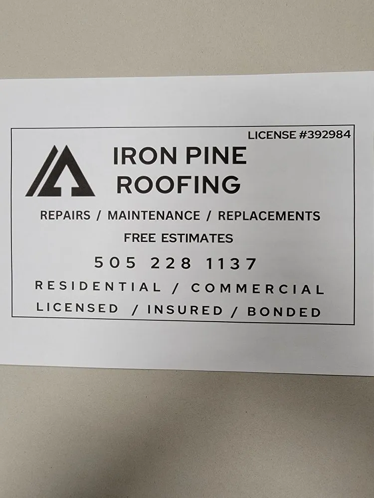 Slide of Iron Pine Roofing