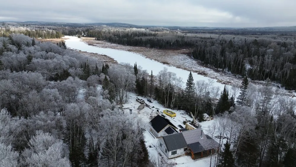 Slide of Iron Ridge Construction