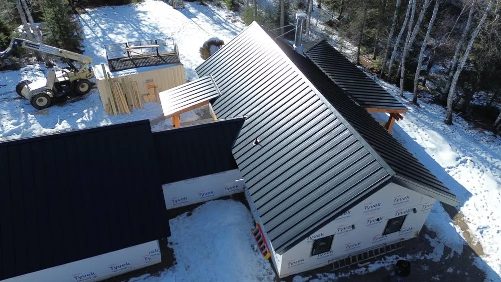 Slide of Iron Ridge Construction