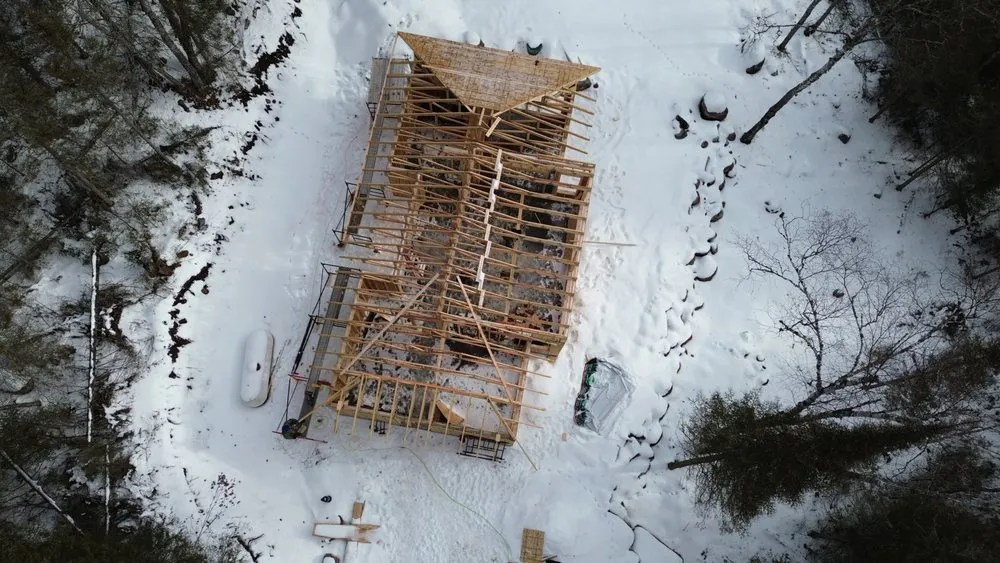 Slide of Iron Ridge Construction