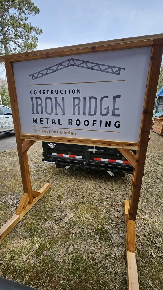 Slide of Iron Ridge Construction