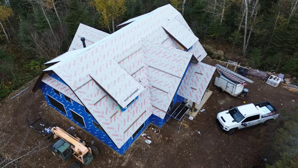 Slide of Iron Ridge Construction