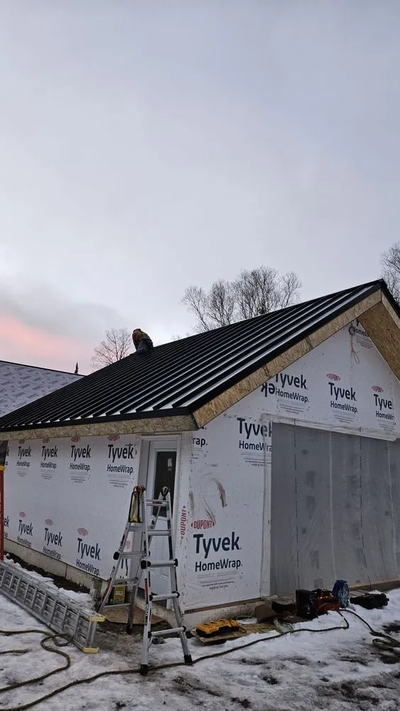 Slide of Iron Ridge Construction