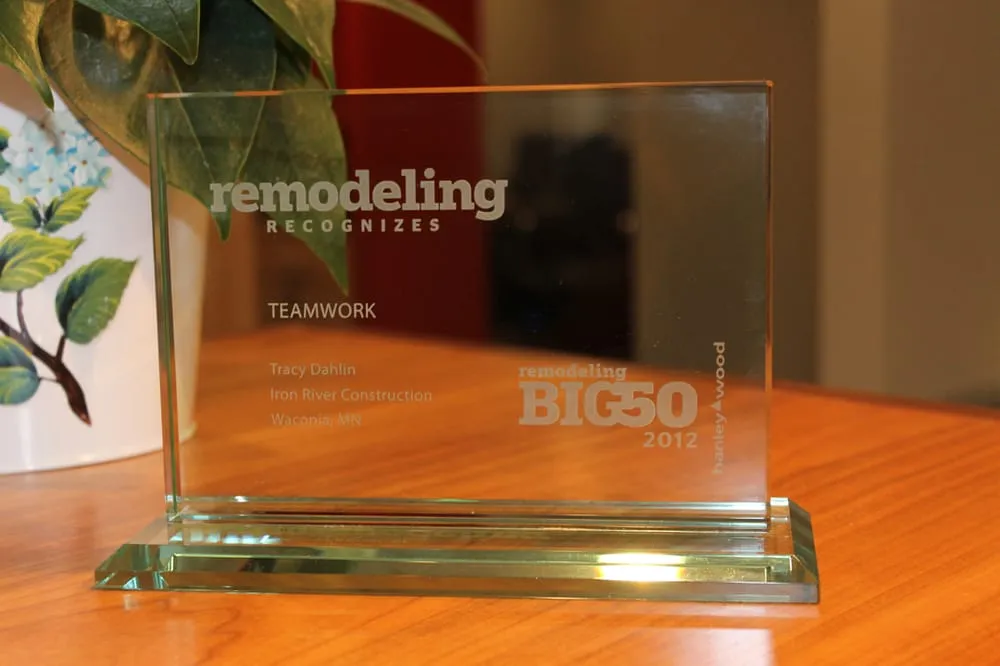 Slide of Iron River Construction