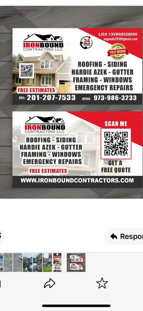 Slide of Ironbound Contracting