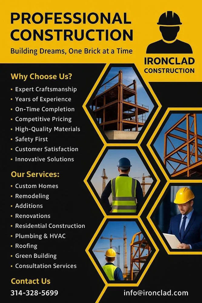 Slide of Ironclad Contracting