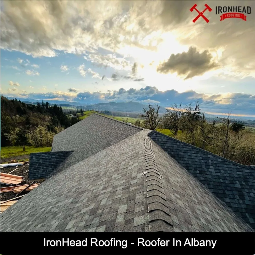 Slide of IronHead Roofing