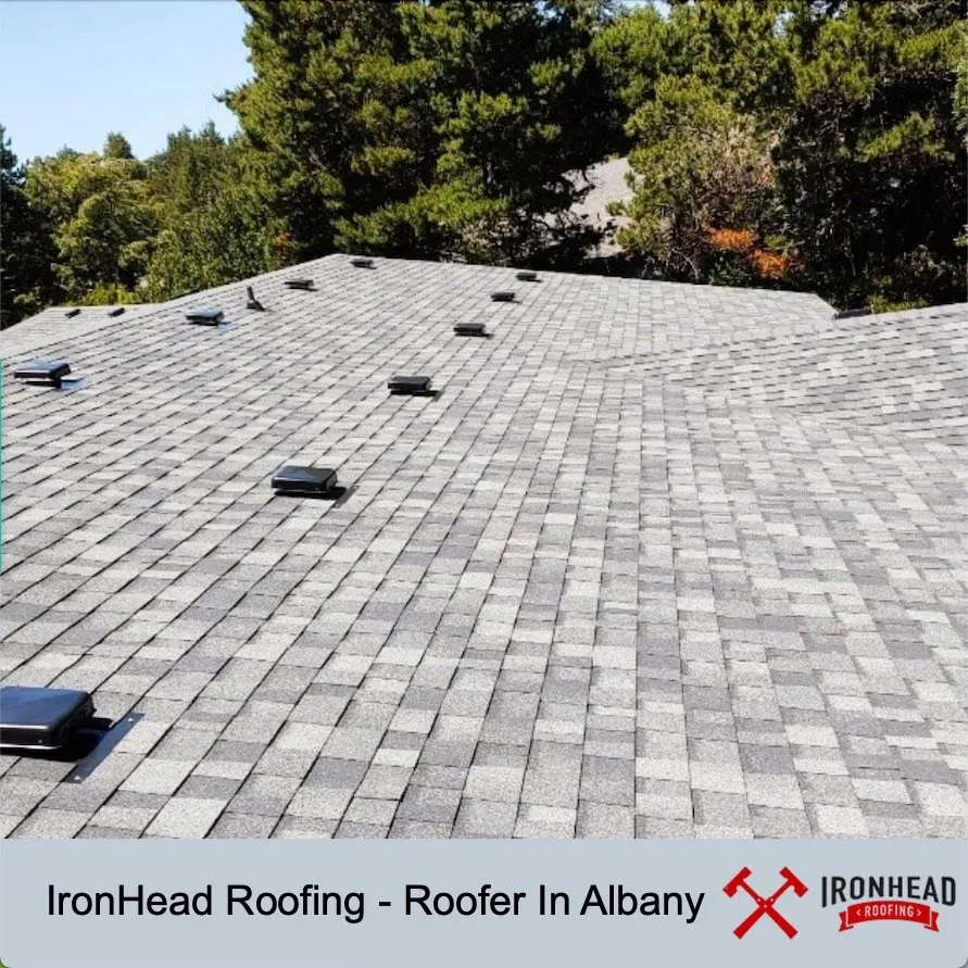 Slide of IronHead Roofing