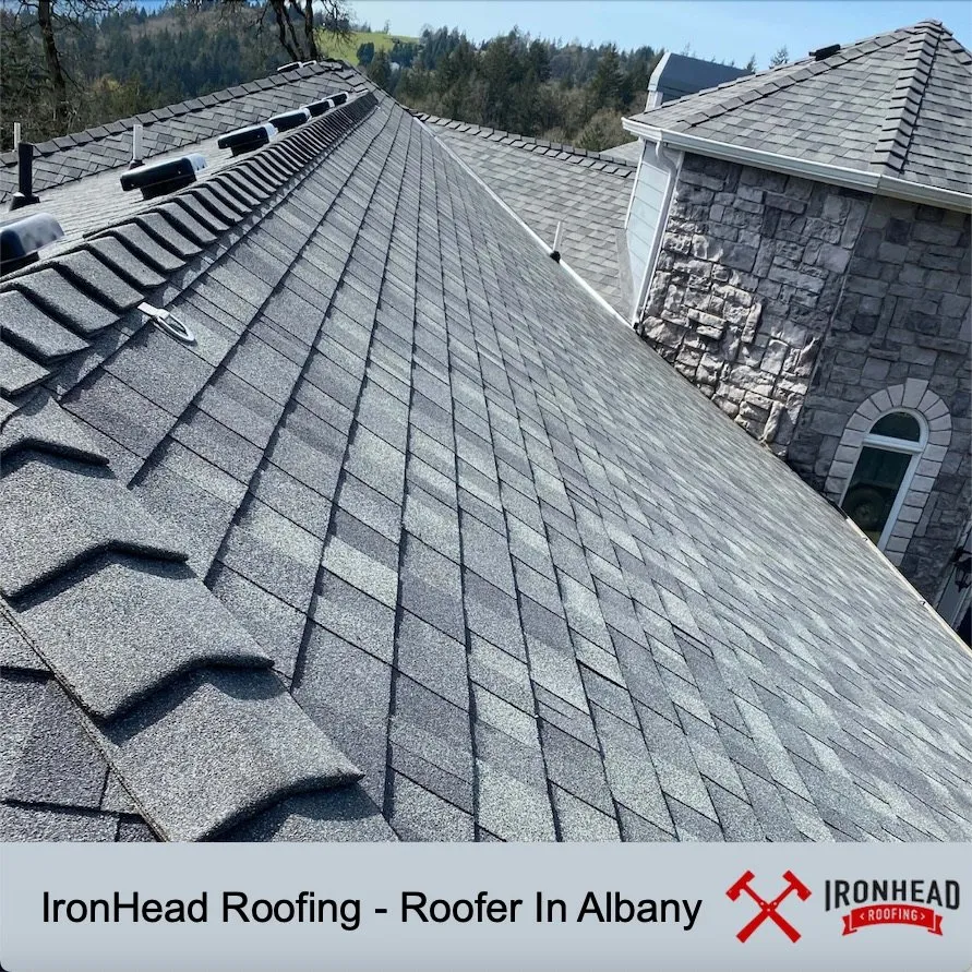 Slide of IronHead Roofing