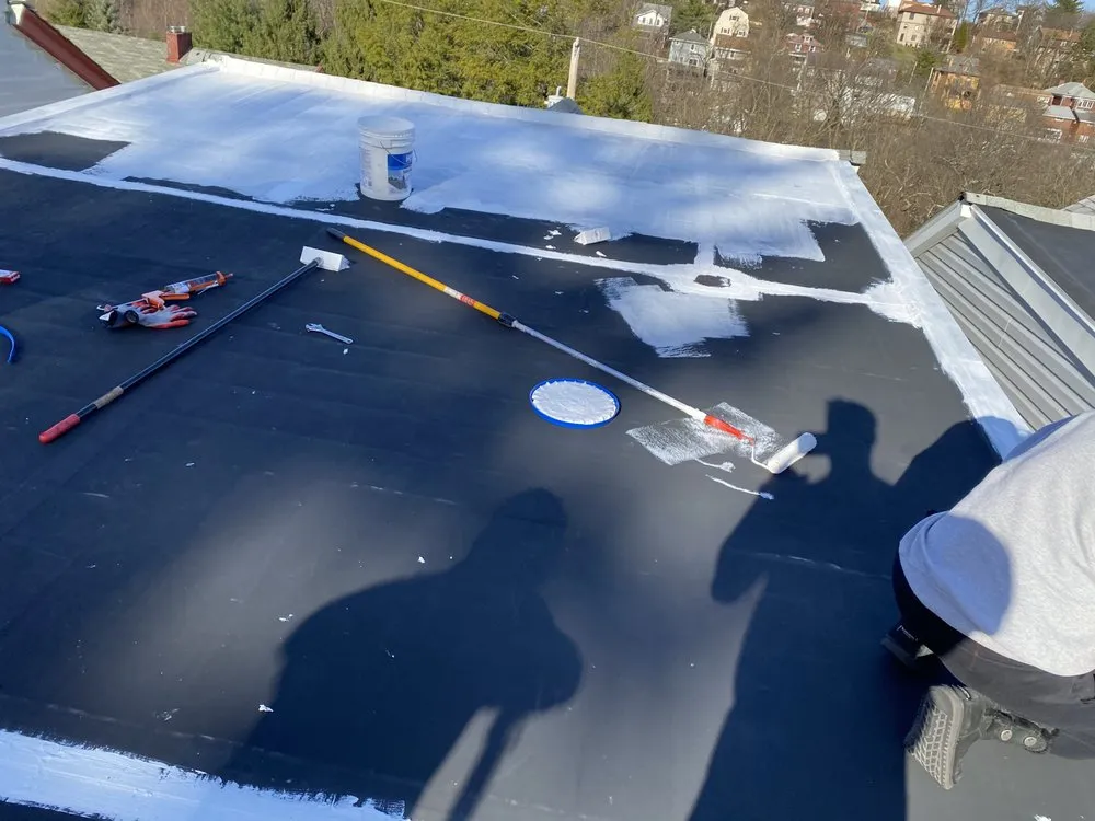 Slide of Ironman roofing