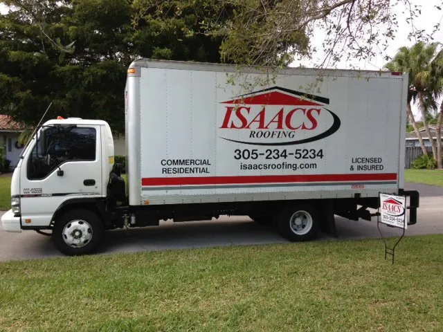 Slide of Isaacs Roofing