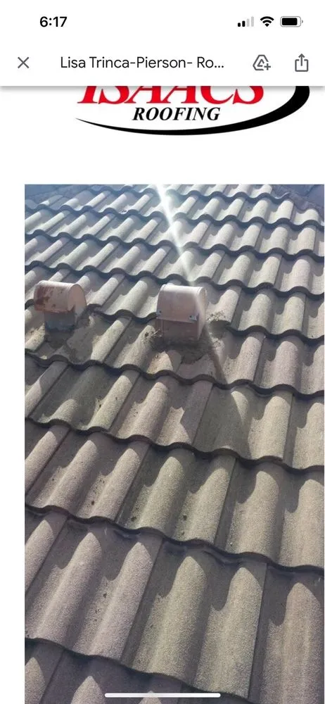 Slide of Isaacs Roofing