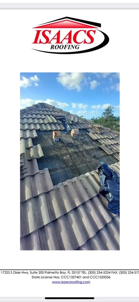 Slide of Isaacs Roofing