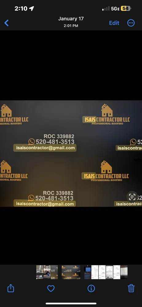 Slide of Isais Contractor