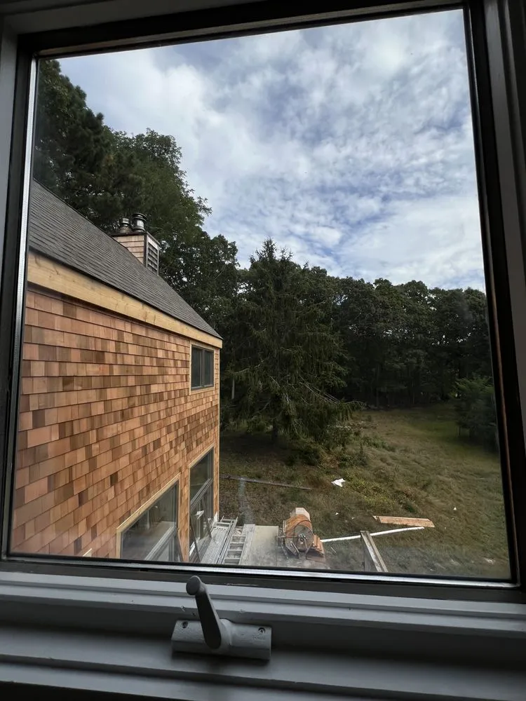 Emergency roof replacement in Laurel, NY by Island Carpentry