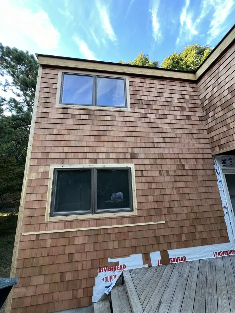 Emergency roof repair for homes in Laurel, NY by Island Carpentry