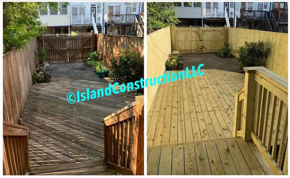 Slide of Island Construction