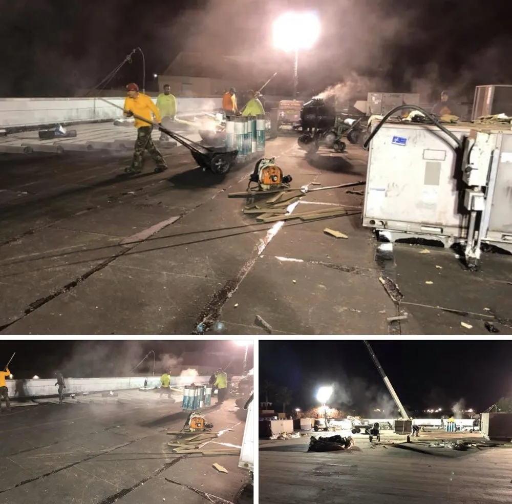 Slide of Island roofing & sealcoating