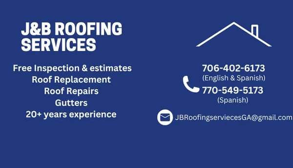 J & B roofing services