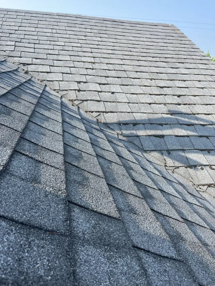 Emergency roof repair for homes in Coeur d'Alene, ID by J & J Roof Cleaning Landscape