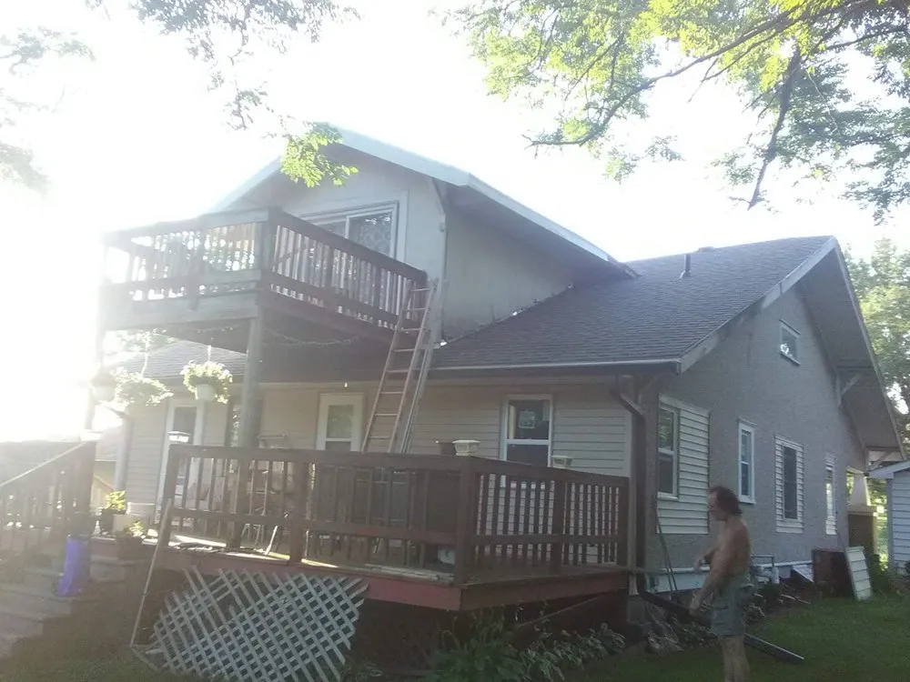 Licensed residential roofing service for fast service in Barnes City, IA by J & J Roofing & Siding