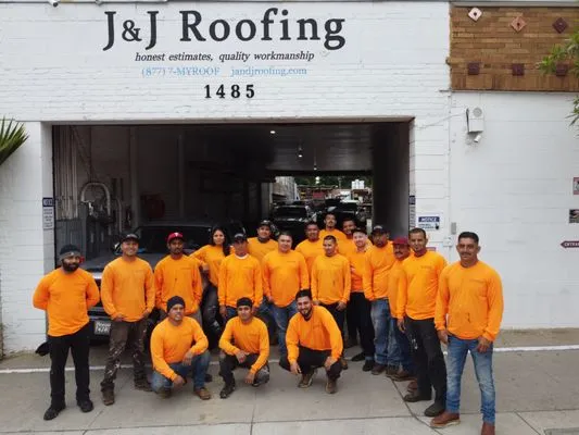 J & J Roofing Logo