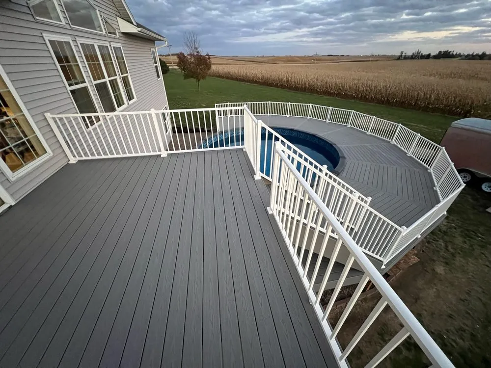 Licensed residential roofing service for homes in Clarence, IA by J & M Construction