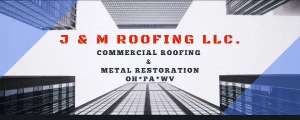 J & M Roofing Logo