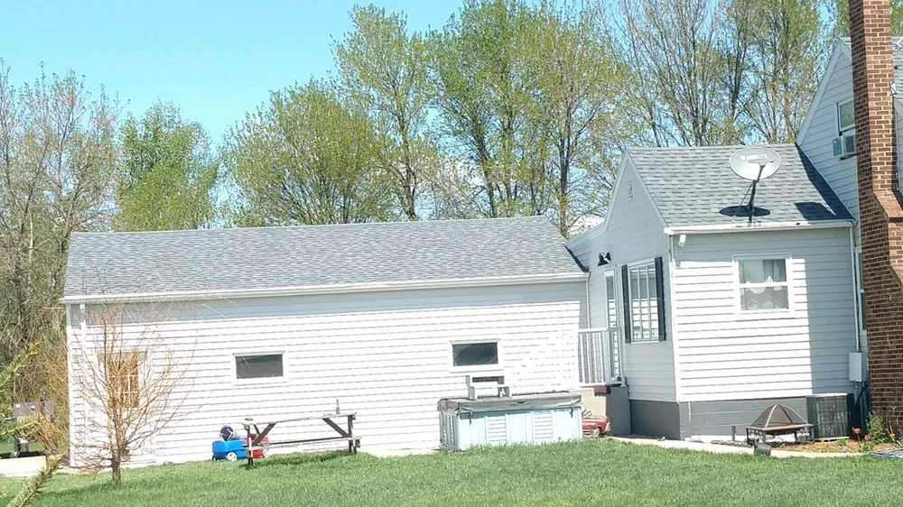 Local flat roof repair after storm damage in Lakota, ND by J & N Roofing
